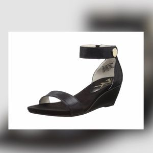 Anne Klein Calbert leather open toe sandals
